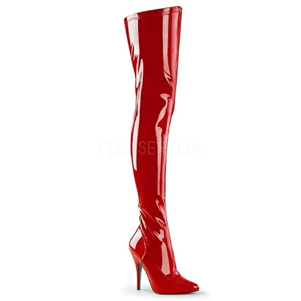Higher Heels PleaserUSA Overkneestiefel Seduce-3000