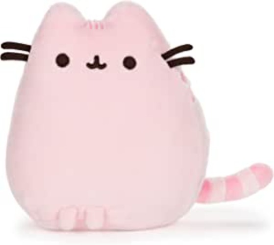 GUND Pusheen The Cat Squisheen Plush, Stuffed Animal Cat for Ages 8 and Up, Pink, 6" - Pink