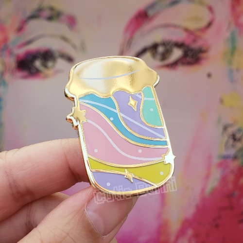Milky Galaxy Enamel Pin