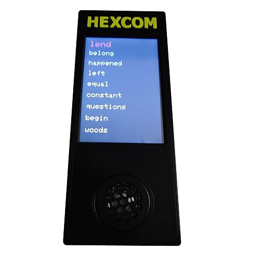 HexCom - Ovilus alternative (Word Generator, Ghost Hunting Equipment, Paranormal Kit, Gear, Tools, K2, EMF, EVP)