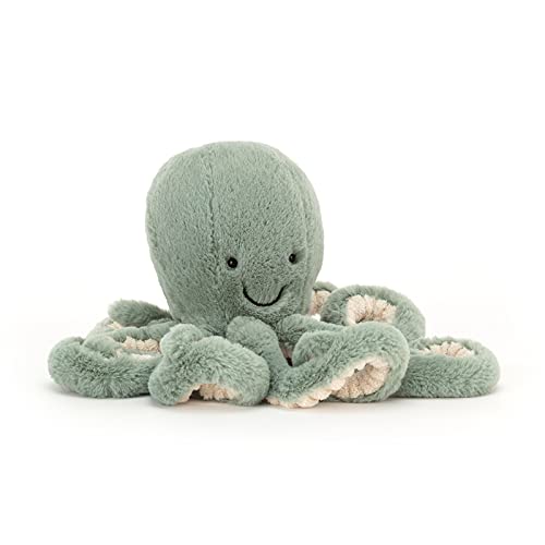 Jellycat Odyssey Octopus Stuffed Animal, Medium 9 inches - Little