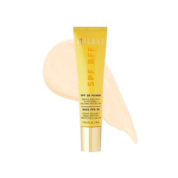 Milani SPF BFF Primer for Makeup (1.0 FlOz.)- Makeup Primer with Sunscreen SPF30