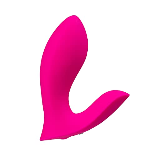 LOVENSE Flexer Wearable Panty Vibrator, App Remote Control Butterfly Vibrator for Women Pleasure, Rechargeable Clitoral G Spot Stimulator, Bluetooth Adult Sex Toys for Couples Play