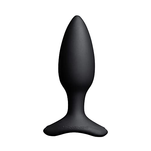 LOVENSE Hush 2 Butt Plug 1.5", Silicone Anal Vibrating Ball for Men, Big Plug Vibration Machine for Women and Couples, Anal Plug Sex Toys Waterproof and Rechargeable - Hush 2(1.5 Inch)