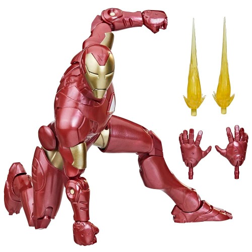 Marvel Legends Series: Iron Man (Extremis) Classic Comic Collectible 6 Inch Action Figure - 