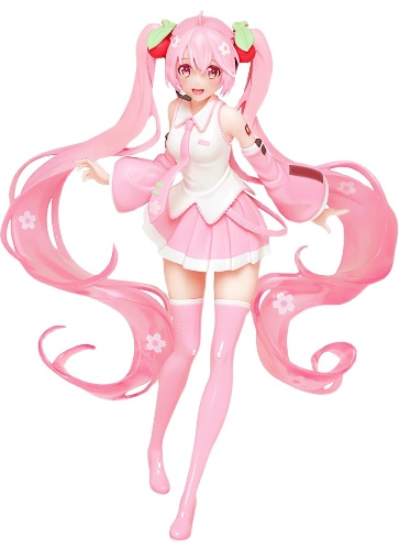 JIANYING Miku Figure Anime Figures Pink Cherry Blossoms Figure Gift Desktop Collection Ornament 7.8" : Amazon.in: Toys & Games
