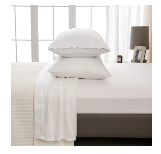 White Fleece Sheet Set