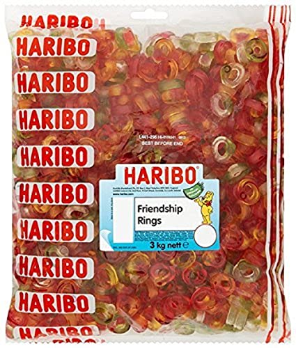 Haribo Friendship Rings 3 Kg - Friendship Rings - Single