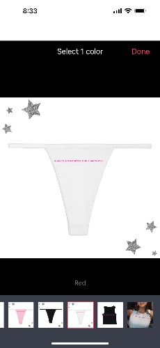 who trusts pretty girls THONG