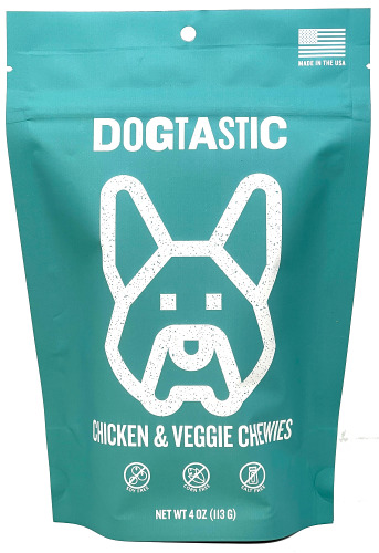 Dogtastic Chicken & Veggie Chewies Dog Treats - DT Dogtastic Chicken & Veggie Chewies