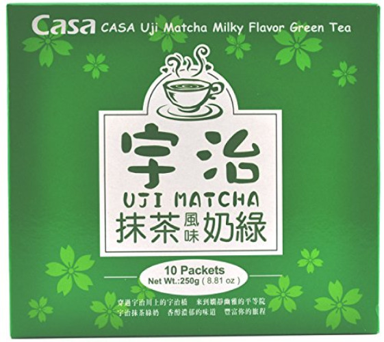 Casa Uji Matcha Milky Flavor Green Tea (10 pk) 1 Box