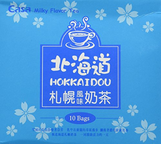Casa Milky Flavor Tea, Hokkaidou Sapporo, 10-count Boxes (Pack of 1) - 10 Count (Pack of 1)