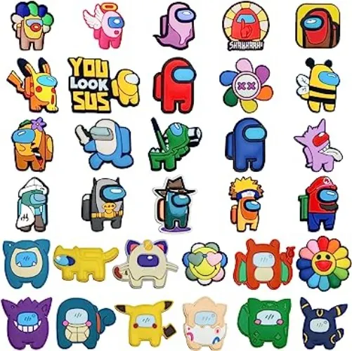 Variety Among Us Croc Charm Set