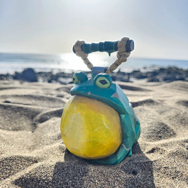 Lanterne grenouille inspirée de Sea Of Thieves