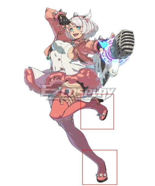 Guilty Gear -Strive- Elphelt Valentine Cosplay Shoes