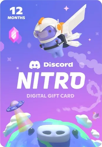 12 Months of Discord Nitro