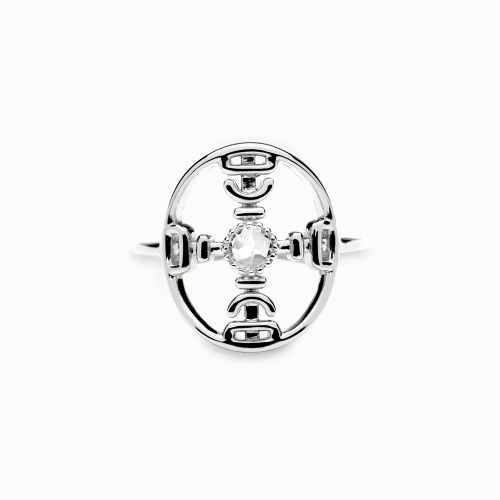 Norse Compass Ring | Sterling Silver / 6