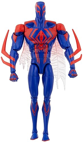 Marvel Legends Series Spider-Man: Across The Spider-Verse Spider-Man 2099 6-inch Action Figure Toy, 2 Accessories