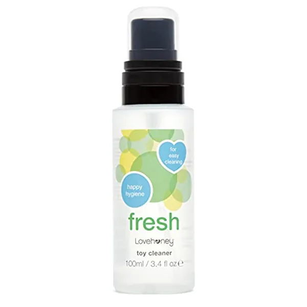 Lovehoney Fresh Toy Cleaner Spray - Water Based Hygienic Liquid - 100ml