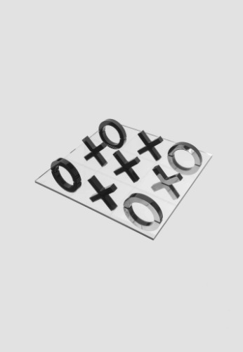 Tic Tac Toe - Black | One Size / Black / LIF04-01