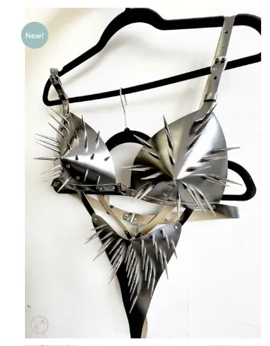 Andromeda Spiked Leather Set