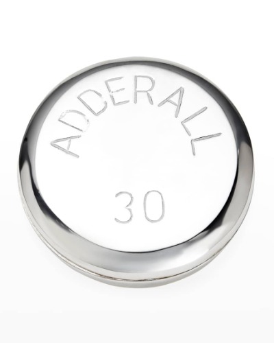 Adderall Brass Pill Box