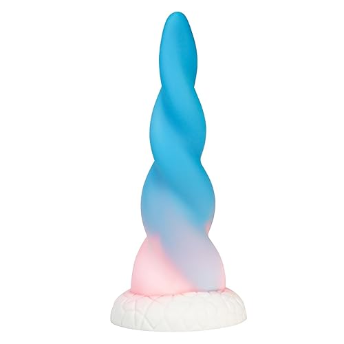 Huge Thick Monster Dildo for Women - 8.6 Inch Realistic Fantasy Big Silicone Anal Dildo with Strong Suction Cup for Hands-Off Play, Soft G Spot Prostate Massager Adult Sex Toys for Female and Couples