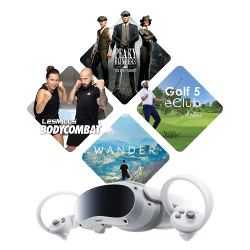 PICO 4 All-in-One VR Headset, Weiß, 256GB - 256GB