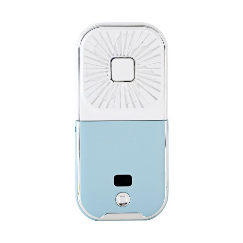 PhonePal 3 in 1 PRO: Cooling Fan + Power Bank + Phone Stand (with Display Panel) - Sky Blue