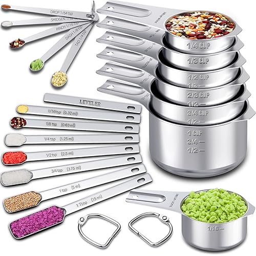 Measuring Cups and Spoons Set