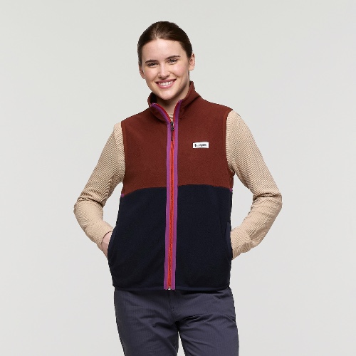 Amado Fleece Vest - Women's | Rusty/Carbon / S