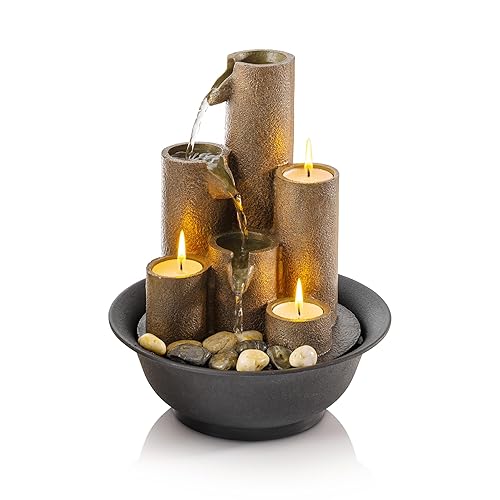 Indoor Tabletop Tiered Water Fountain