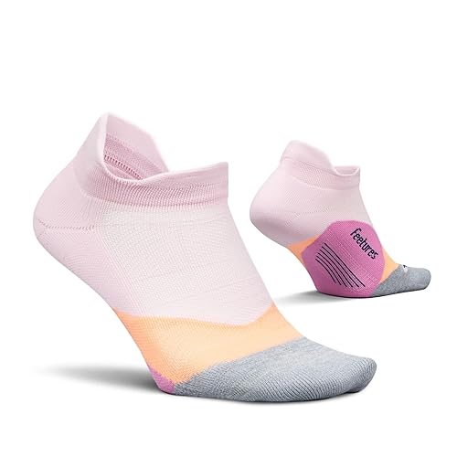 Feetures Elite Light Cushion No Show Tab Ankle Socks