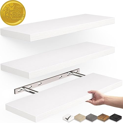 Wall Mounted Wood Shelves