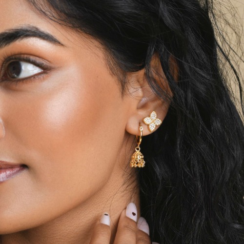 Micro Jhumka Earring