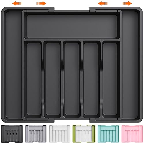 Expandable Utensil Tray for Kitchen