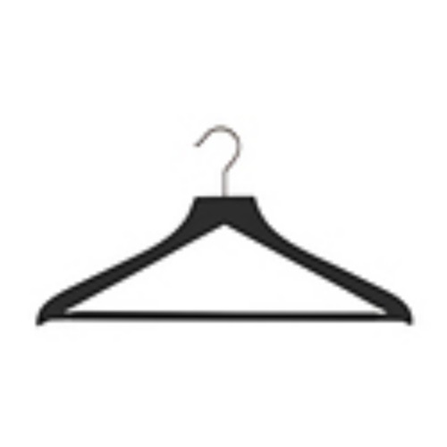 Petite Basic Lotus Wooden Hangers Pkg/6