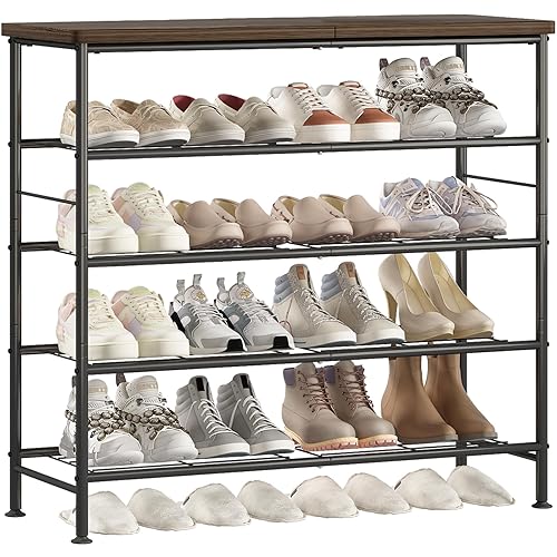 5 Tier Shoe Rack Organizer