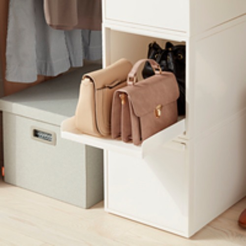 Like-It White Stacking Drawer Trays