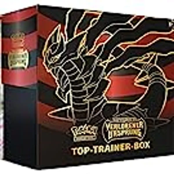 collect-it.de MY HOME OF CARDS + TOYS Exklusive Sleeves im Bundle mit Pokemon - SWSH11 Verlorener Ursprung - Top Trainer Box - Deutsch