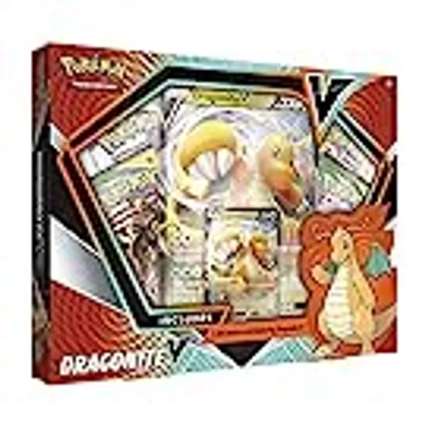 Pokémon V-Box Dragoran, Kartenspiel, ab 6 Jahren, für 2 Spieler, über 10 Minuten Spieldauer