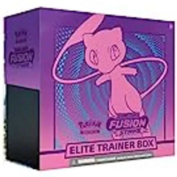 Pokémon Schwert und Schild 8 – Fusionsangriff: Top-Trainer-Box, Kartenspiel, ab 6 Jahren, für 2 Spieler, über 10 Minuten Spieldauer