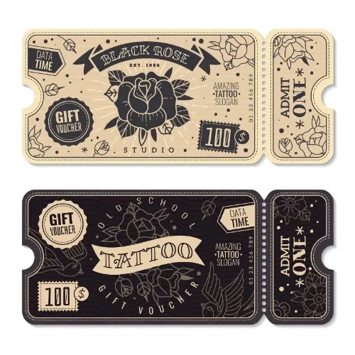 Tattoo Gutschein/ Voucher