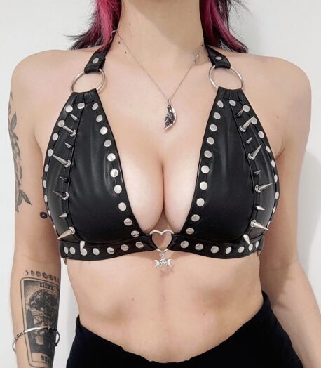 BLOODLUST CLOTHING – BRALETTE – EVANGELINE  – Exclusive to FAB.LONDON.