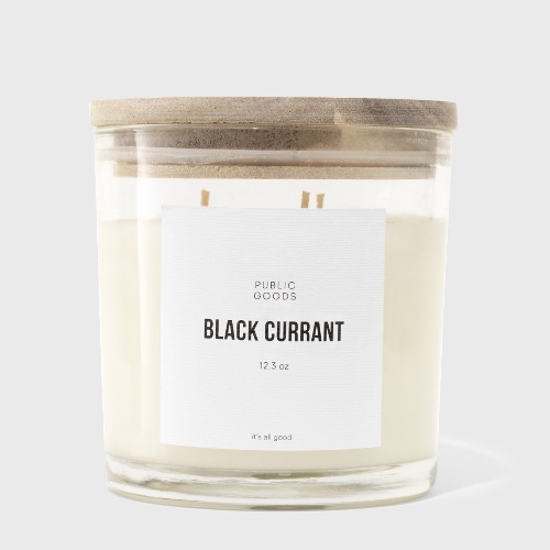 Black Currant Soy Candle (3 Wick, 12.3oz) | 12.3 oz / Non-member