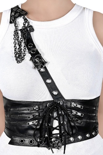 Demonia Waist Corset Harness | L-XL