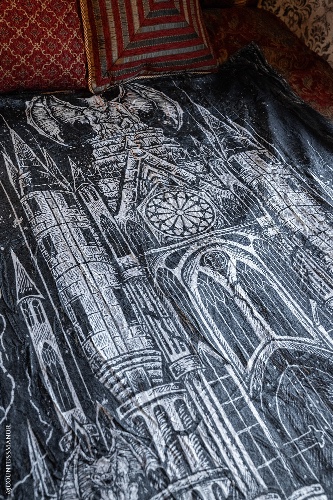 Gargoyle Cathedral Throw Blanket | Default Title