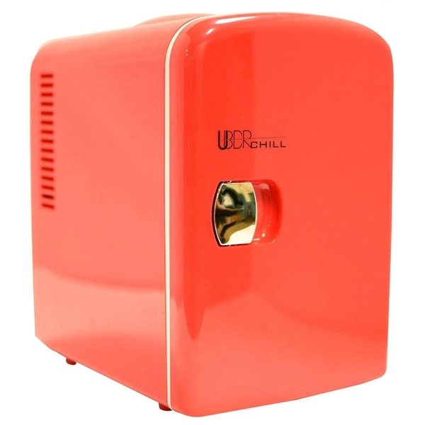 Uber Appliance Uber Chill 6 Can Mini Fridge | Ubertone Red