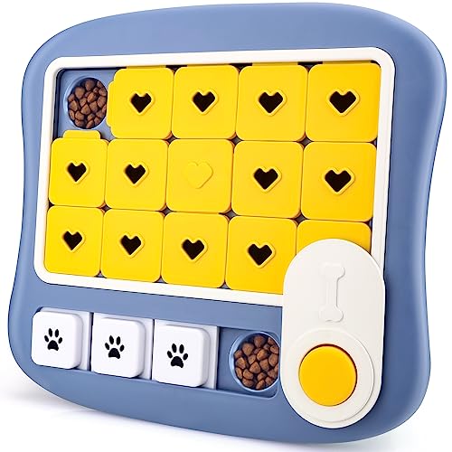 AVOAR Dog Puzzle Toys for Large Dogs, Mentally Stimulating Toys, Dog Toys for Boredom and Stimulating, Interactive Dog Toys for Large Dog, Dog Enrichment Toys for Training Purple - Level 4-Purple