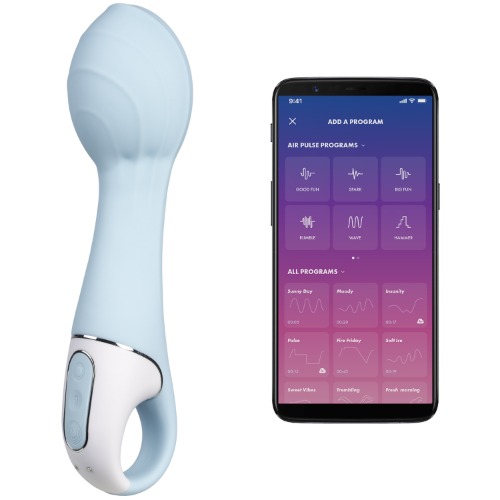 Satisfyer Air Pump 5 Connect App-styret Vibrator | Sinful